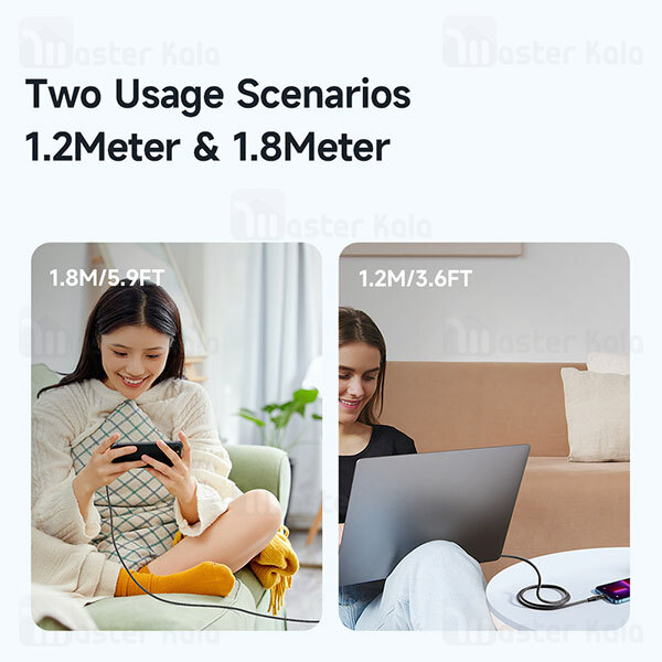 کابل Type C به Type C مک دودو Mcdodo CA-2110 طول 1.2 متر توان 100 وات